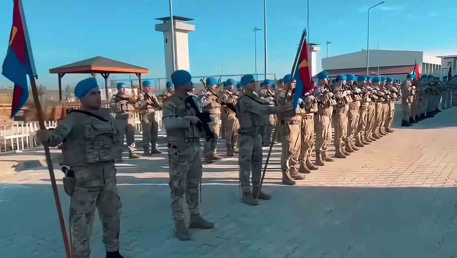 Tekirdağ Jandarma Komando Taburu g&ouml;reve başladı
