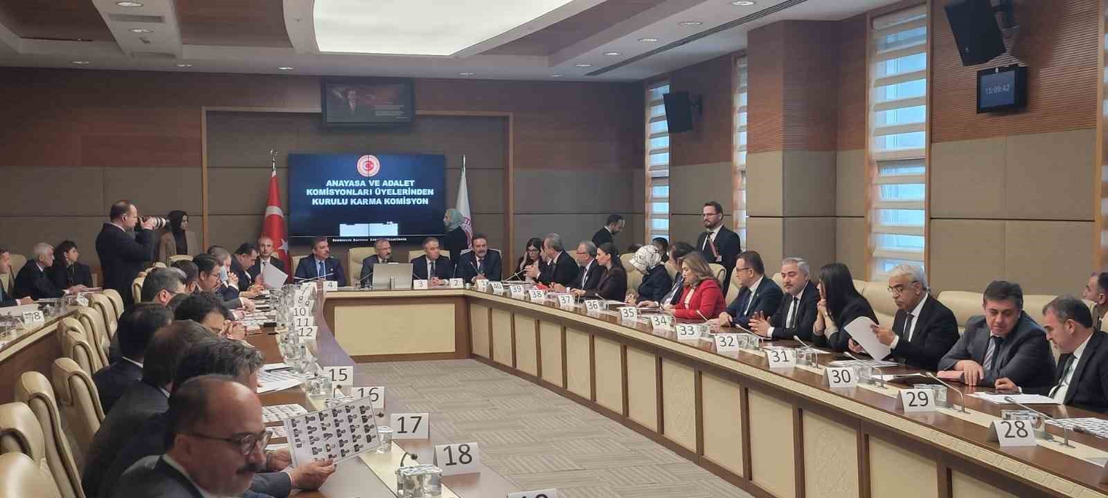 TBMM&rsquo;de HSK&rsquo;ye &uuml;ye se&ccedil;imi i&ccedil;in alt komisyon kuruldu
