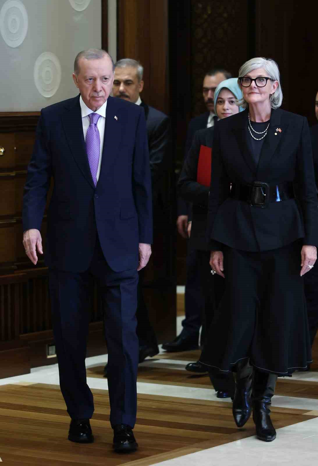 Cumhurbaşkanı Erdoğan, Avustralya Genel Valisi Mostyn&rsquo;i kabul etti
