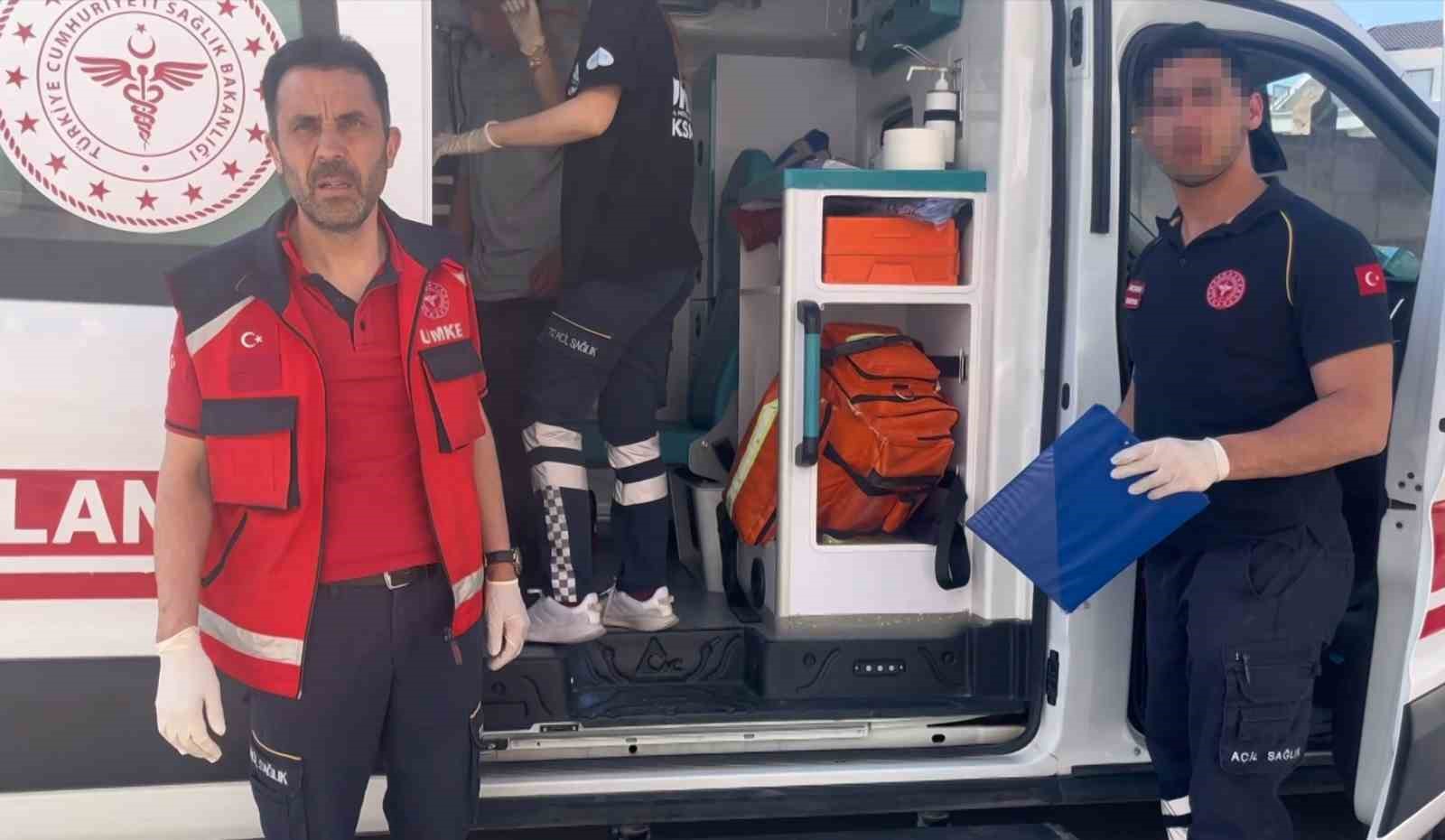 Bisiklet ile elektrikli skuter çarpıştı: 2 yaralı
