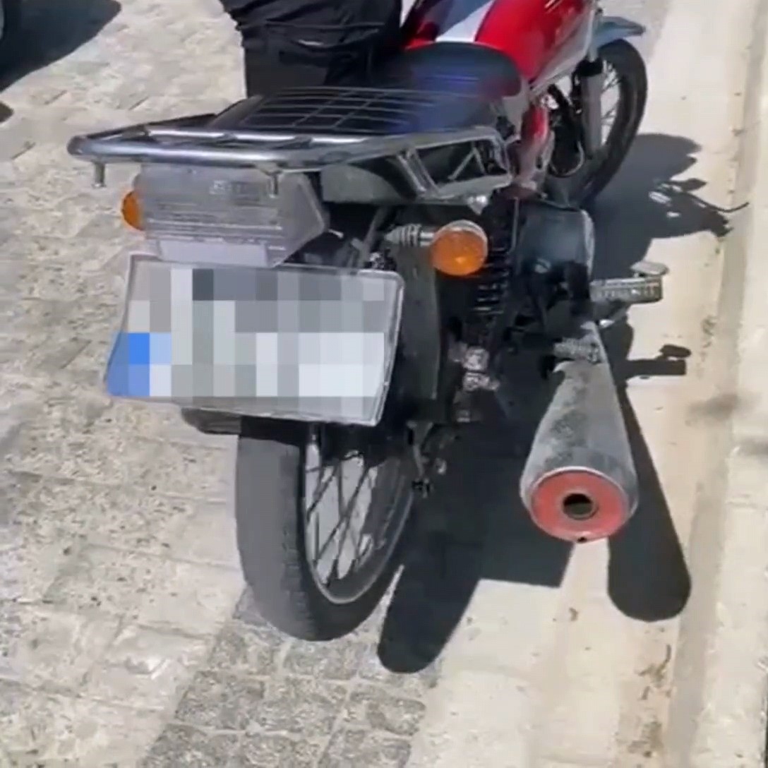Manisa’da abartı egzoza ceza yağdı
