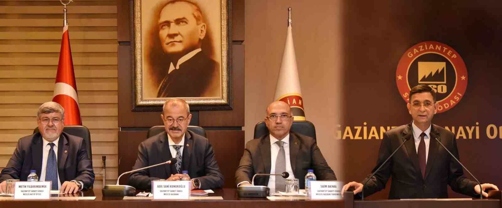 GSO Nisan ayı meclis toplantısı gerçekleştirildi