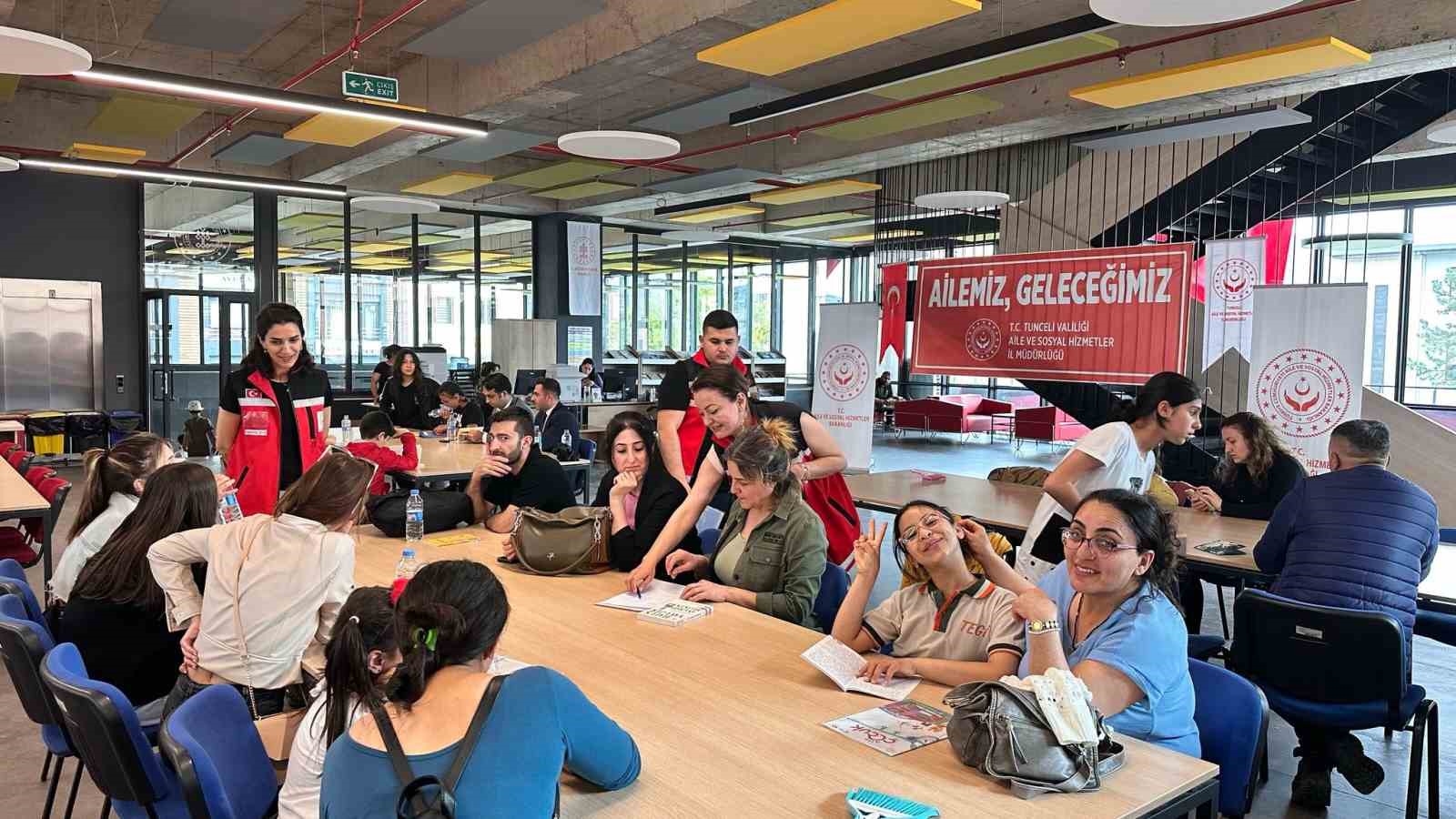 Tunceli’de, ’Aile Yılı’ etkinlikleri sürüyor