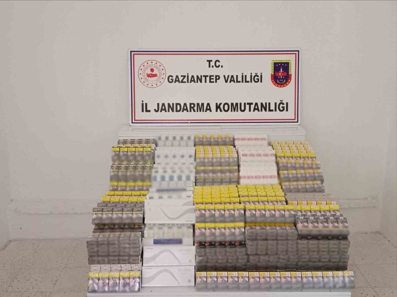 Gaziantep&rsquo;te 3 milyon TL lik ka&ccedil;ak malzemeye el konuldu
