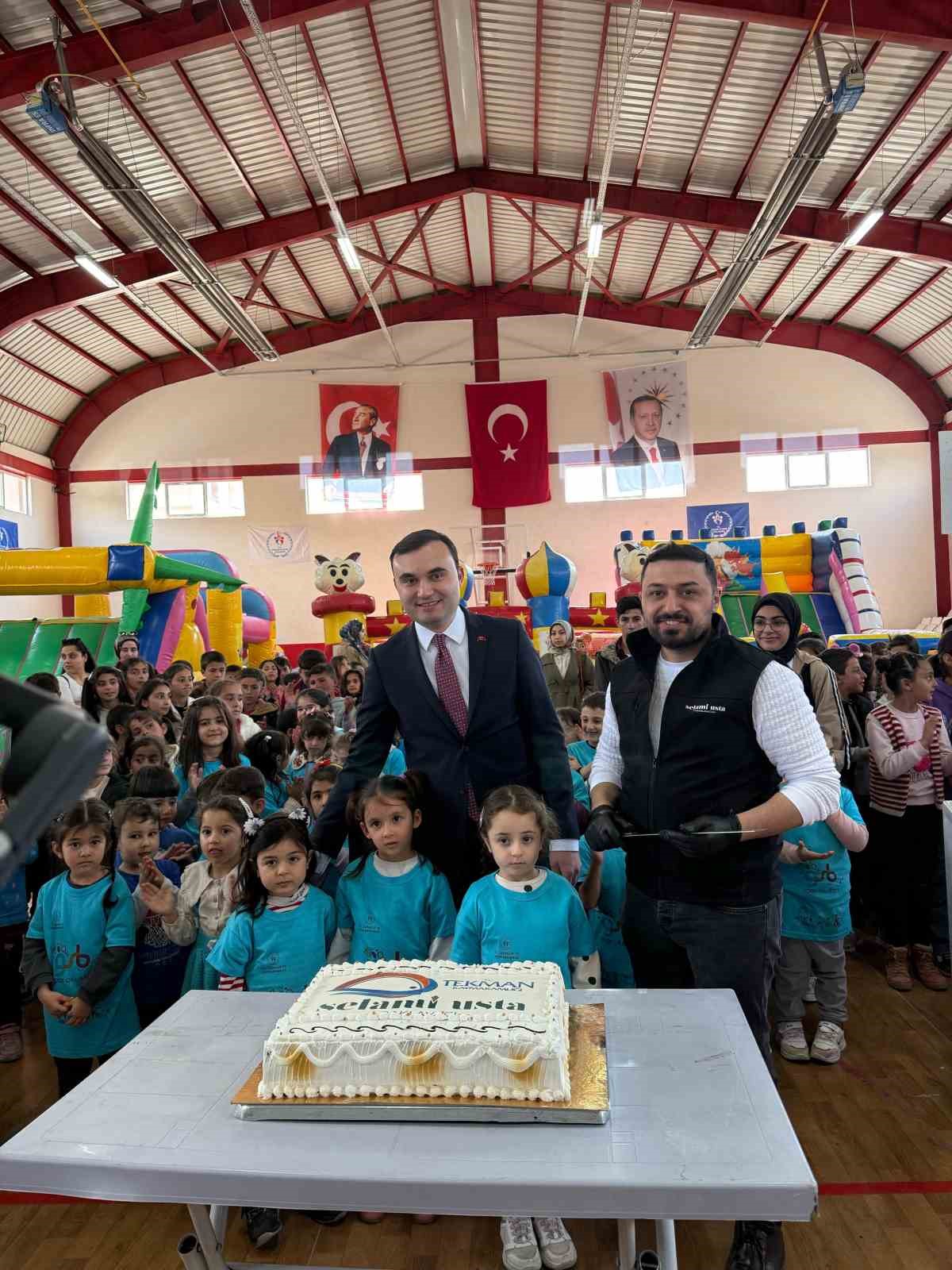 Tekman’da 23 Nisan coşkusu festivale dönüştü