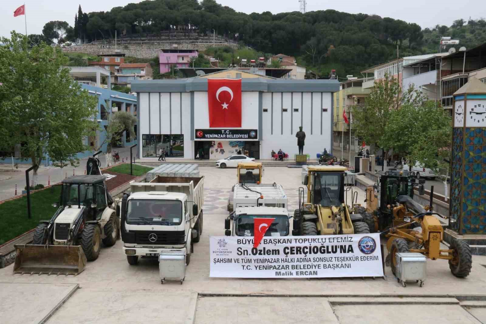 Yenipazar’da hizmet seferberliği Aydın Büyükşehir Belediyesi eliyle büyüyor