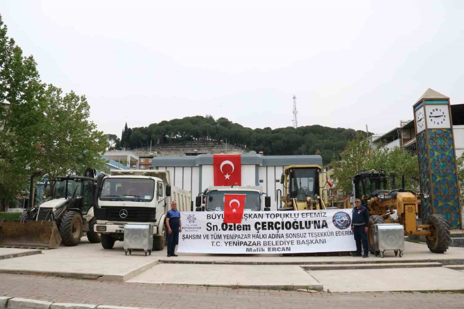 Yenipazar’da hizmet seferberliği Aydın Büyükşehir Belediyesi eliyle büyüyor