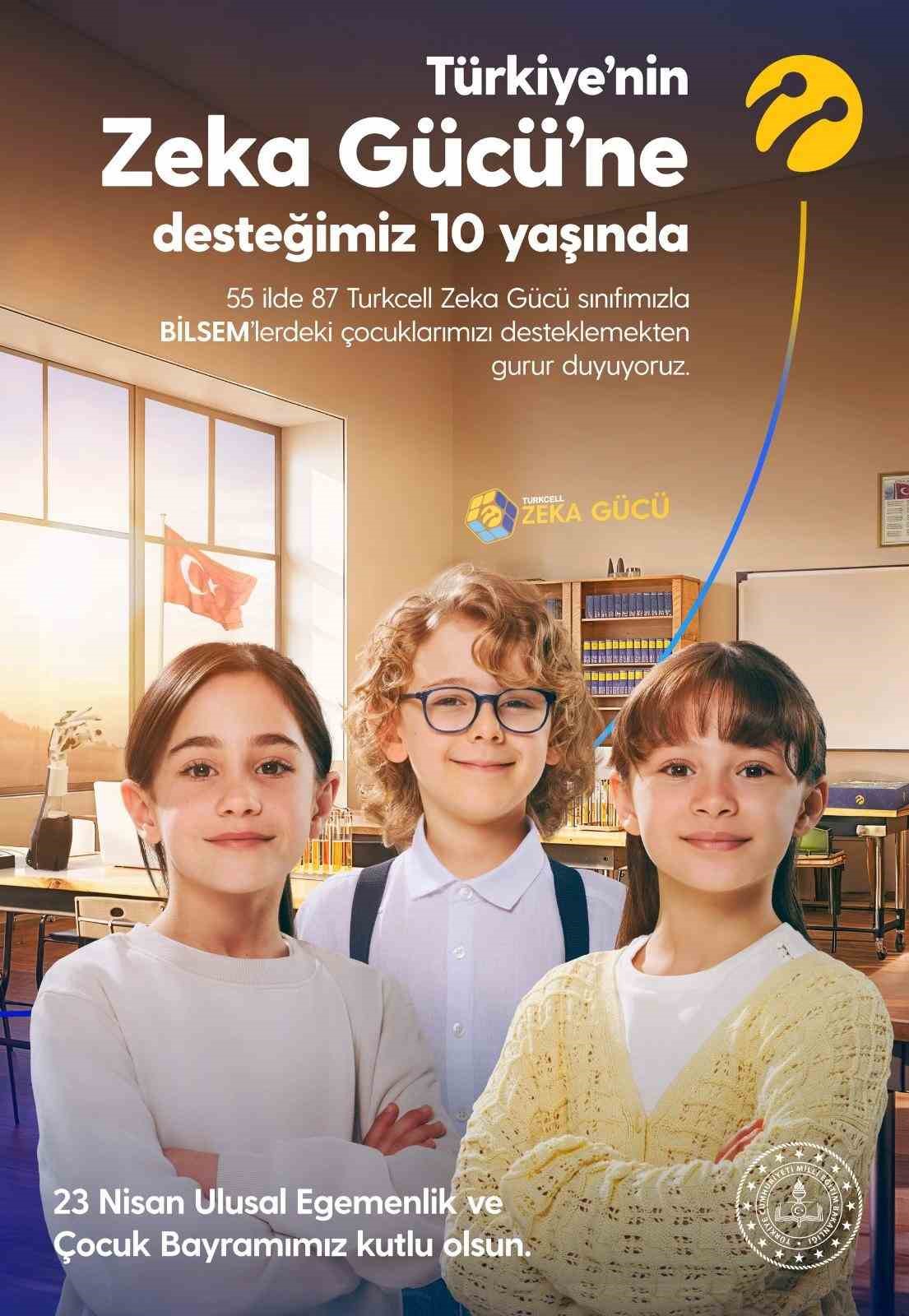 Turkcell Zekâ Gücü projesinin 10’uncu yılına özel reklam filmi yayında