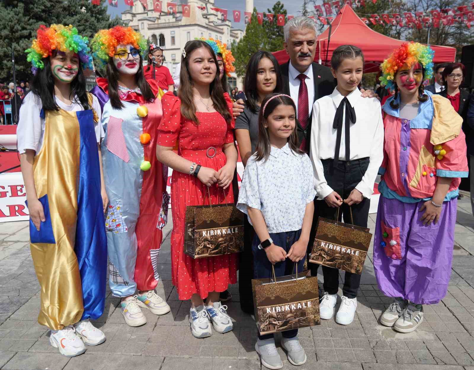 Kırıkkale’de 23 Nisan coşkuyla kutlandı