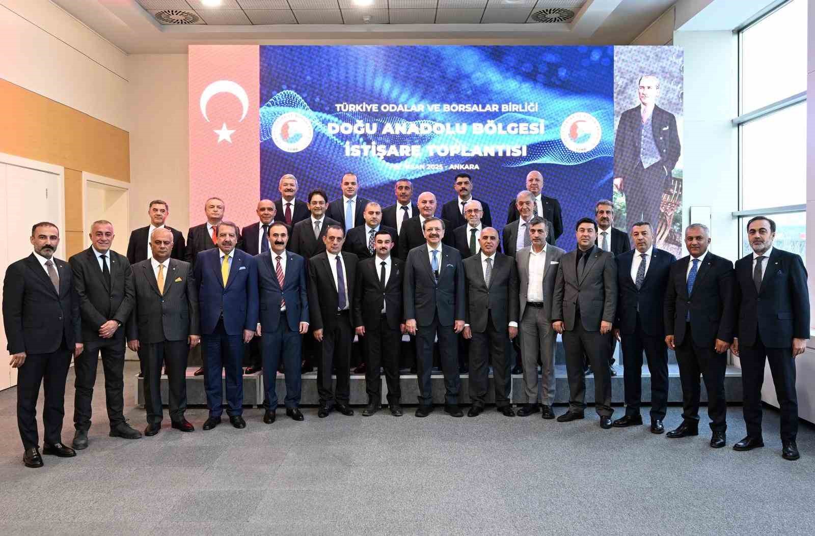 Başkan Dumandağ, Doğu Anadolu Bölgesi İstişare Toplantısı’na katıldı