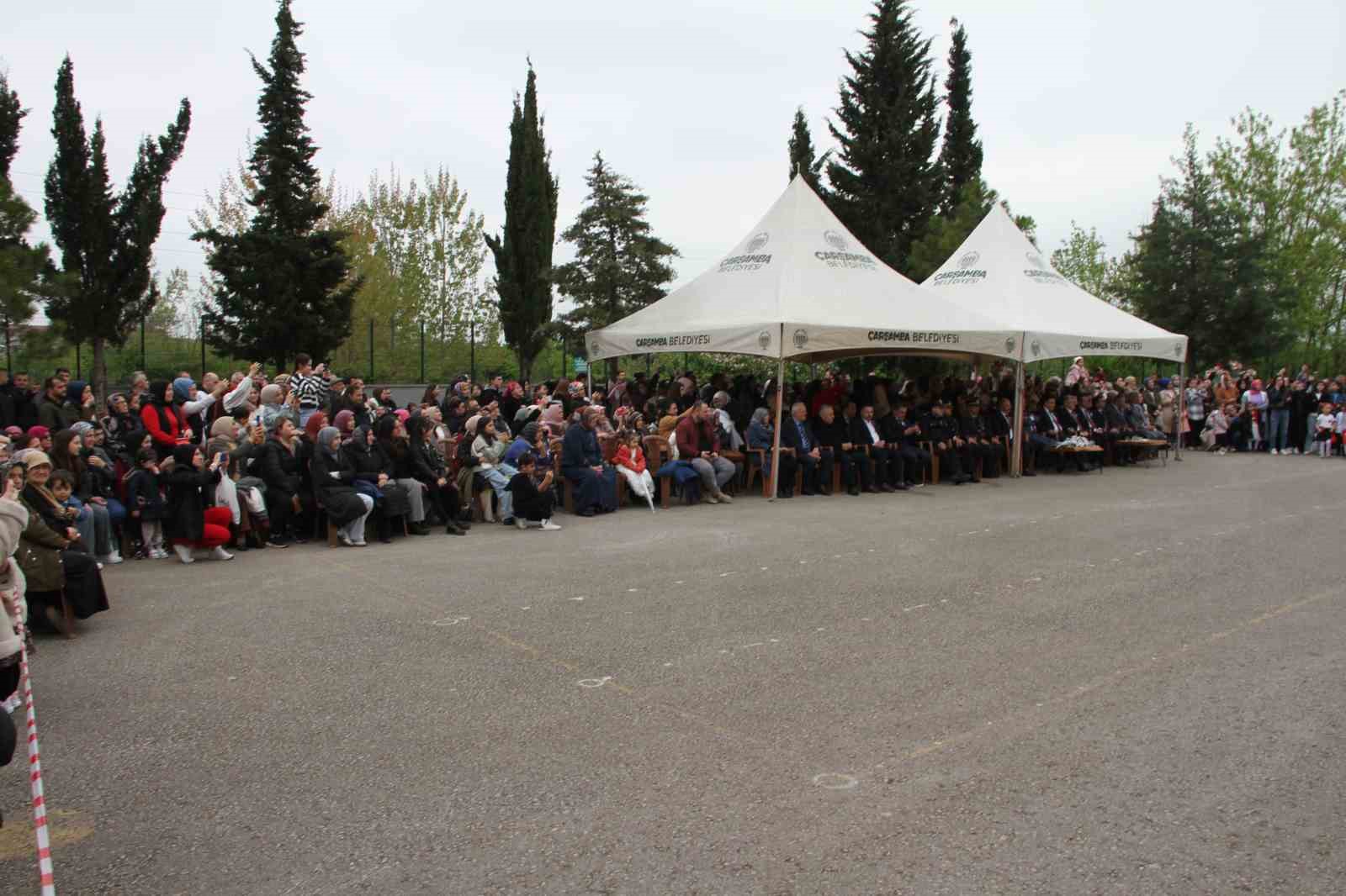 Çarşamba’da 23 Nisan coşkusu