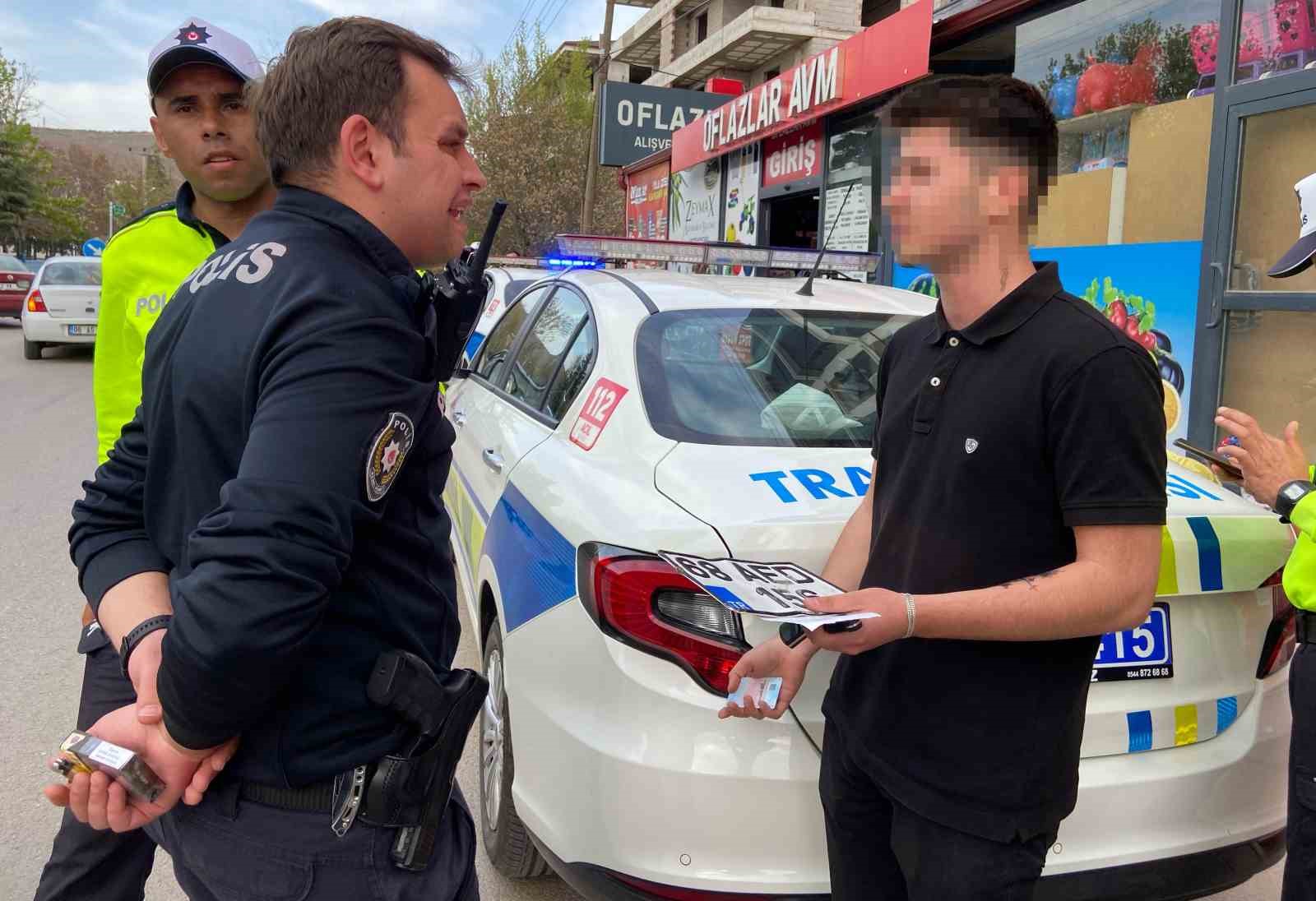 Plaka yok, kask yok: 16 bin 705 lira ceza var
