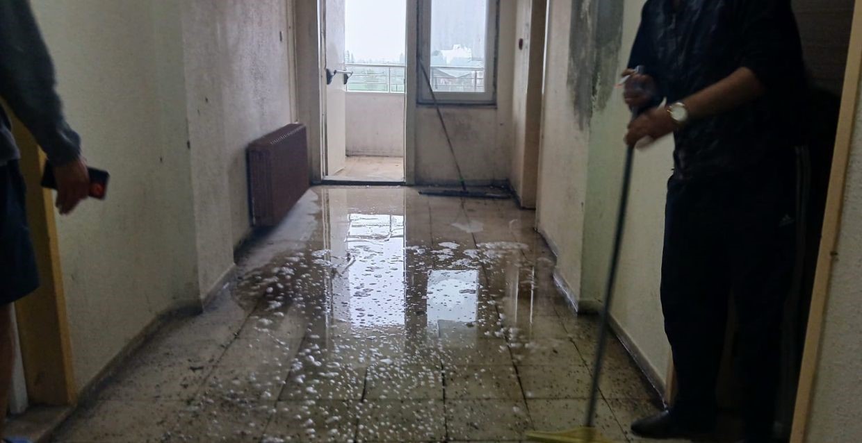 Iğdır&rsquo;da erkek &ouml;ğrencilerin yurdunu su bastı
