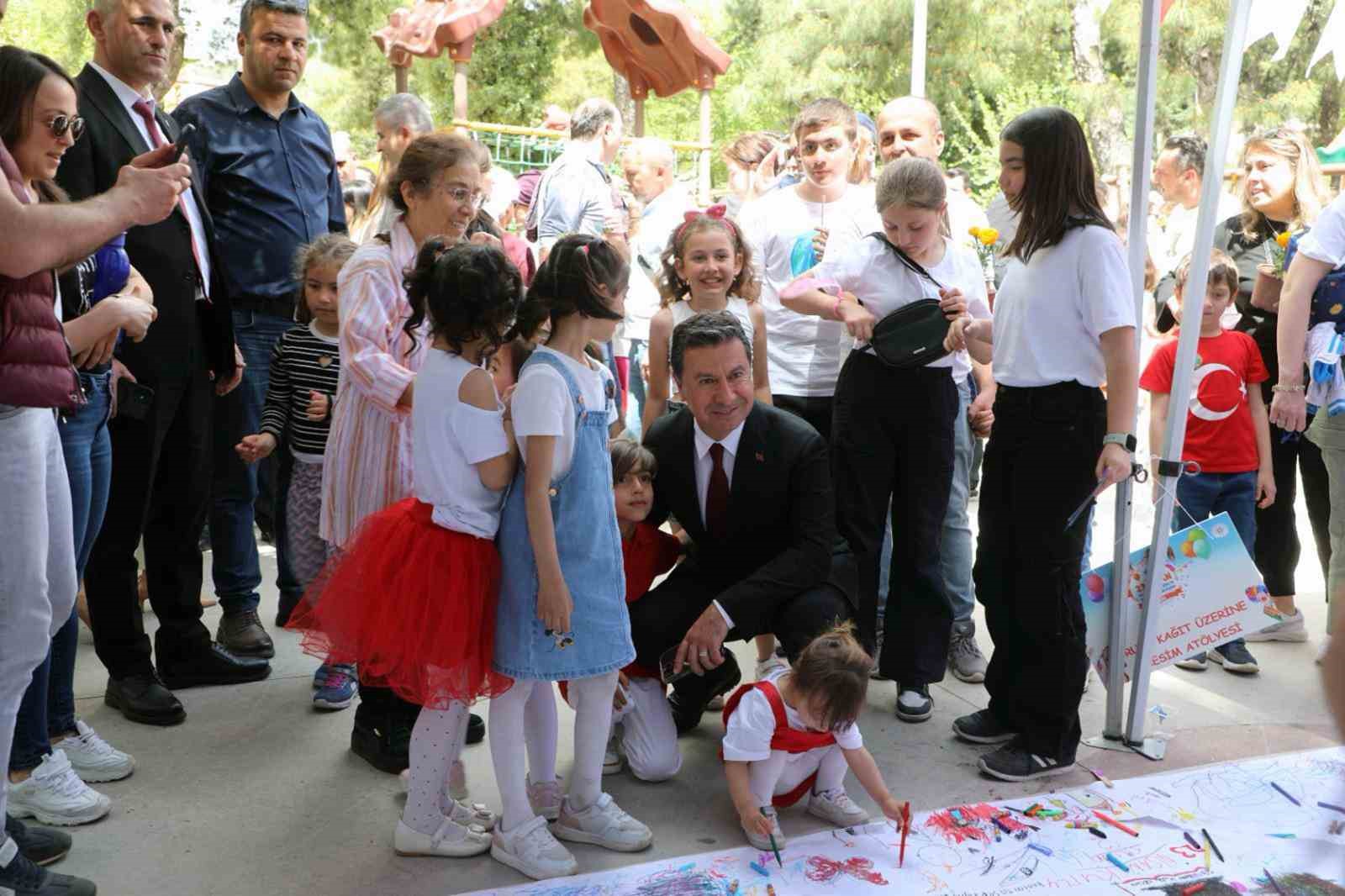 Muğla Büyükşehir çocuklara 23 Nisan coşkusunu yaşattı