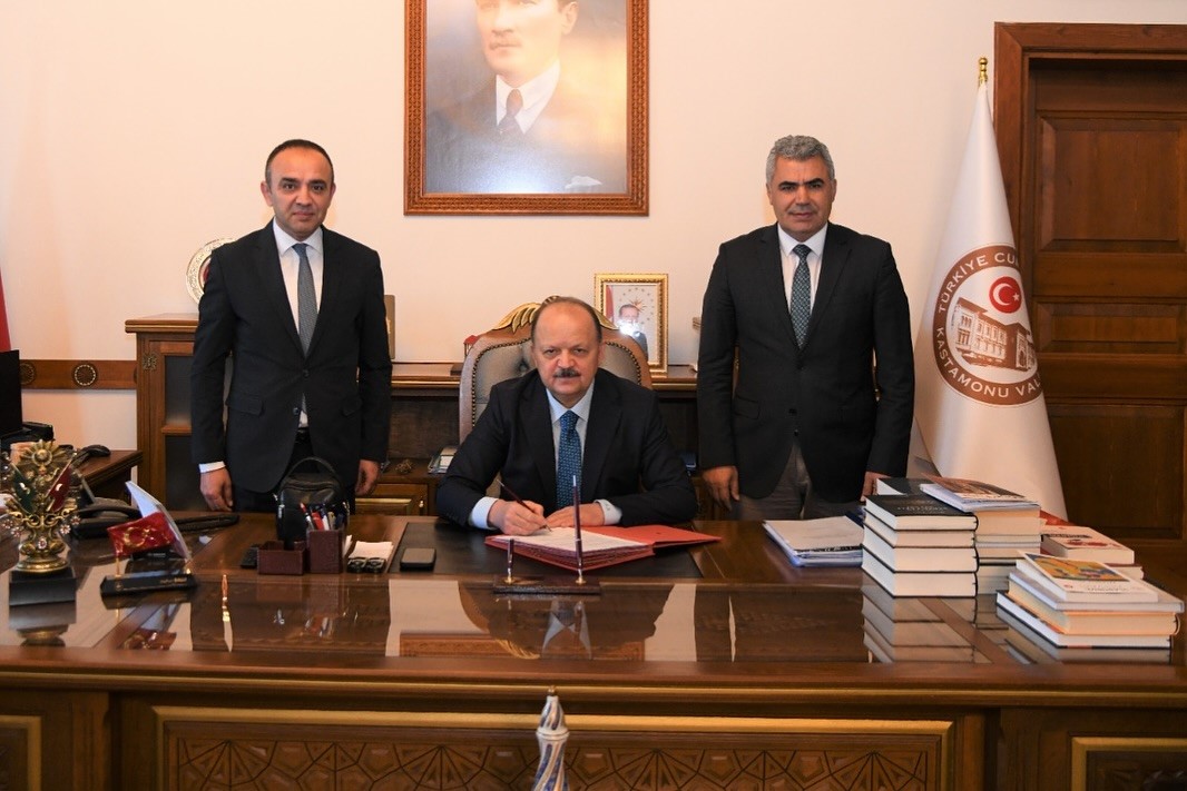 Kastamonu’da 23 milyonluk sulama kanalı projesi için imzalar atıldı