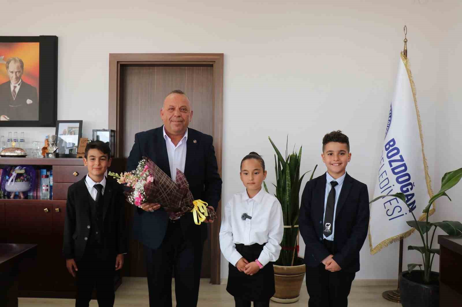 Bozdoğan&rsquo;da başkanlık koltuğu S&uuml;meyye&rsquo;ye emanet
