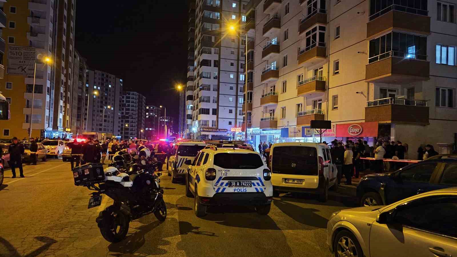 Kayseri’de silahlı kavga: 3 yaralı