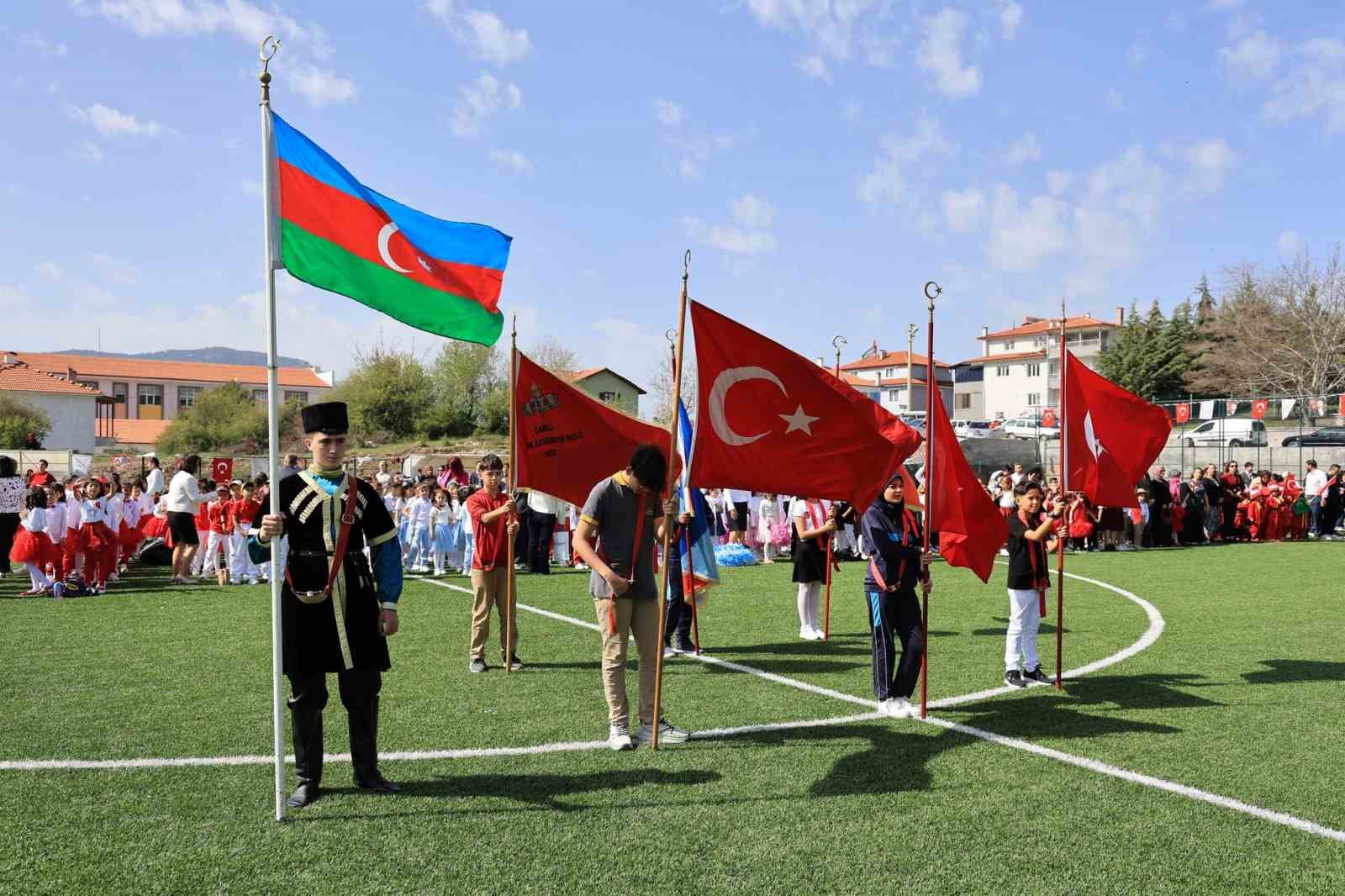 Kardeş ülke Azerbaycan’dan Çameli’ye 23 Nisan ziyareti