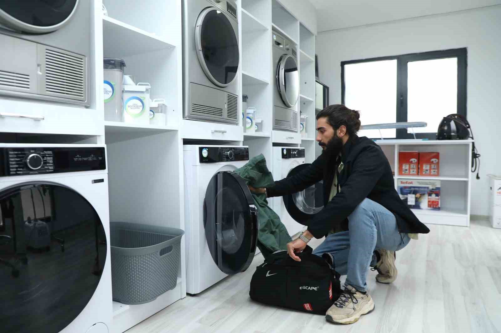 Ordu’da üniversite öğrencilerinin hayatlarını kolaylaştıran hizmet: Kent çamaşırhanesi