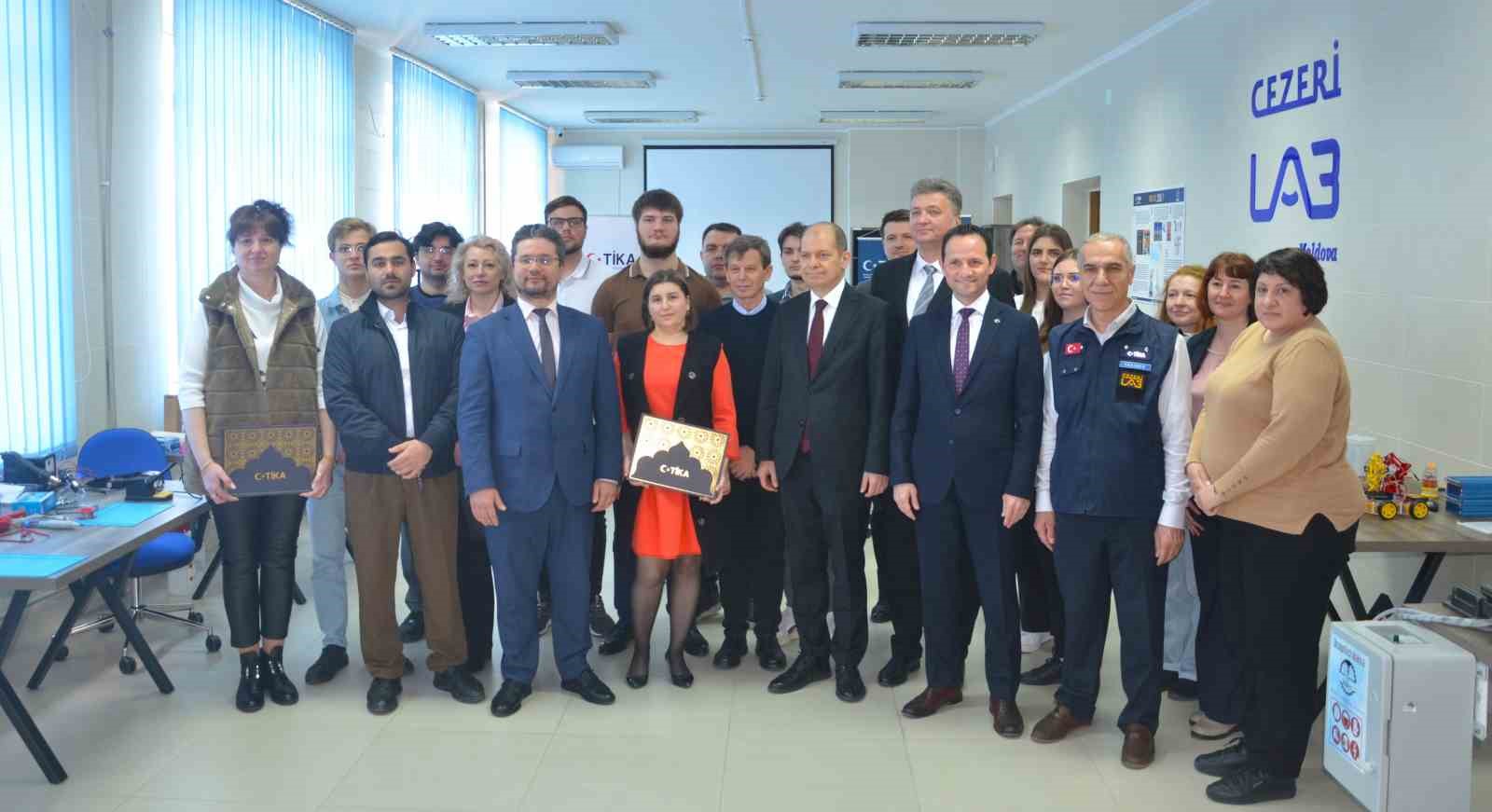 TİKA, Moldova Devlet Üniversitesi’nde ‘Cezeri Laboratuvarı’ kurdu