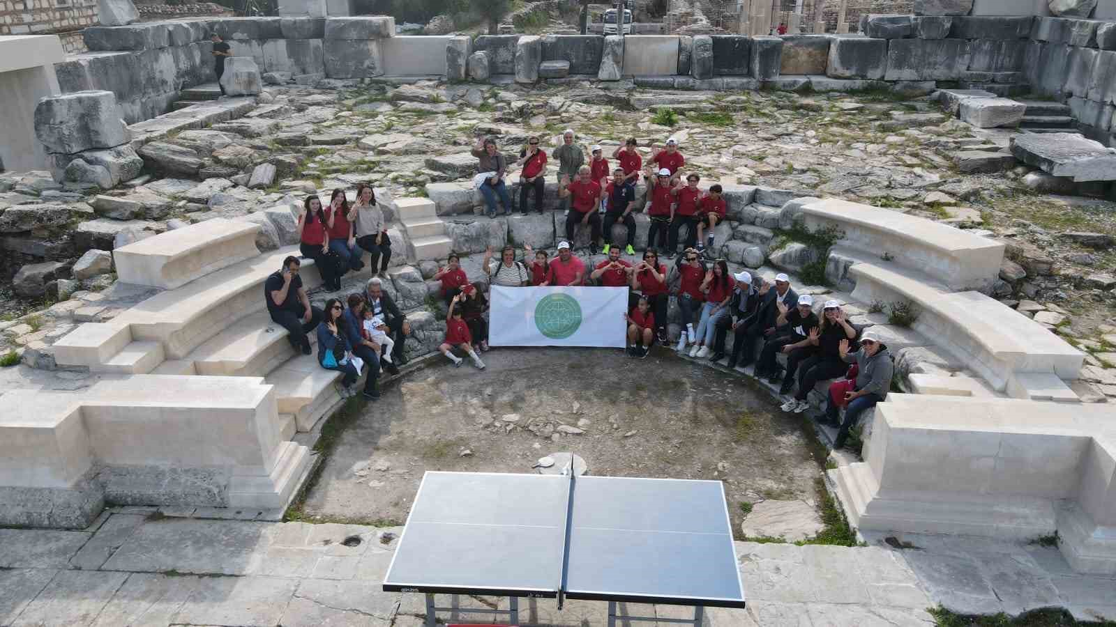 Dünya Masa Tenisi Günü’nde tarih ve spor aynı masada buluştu