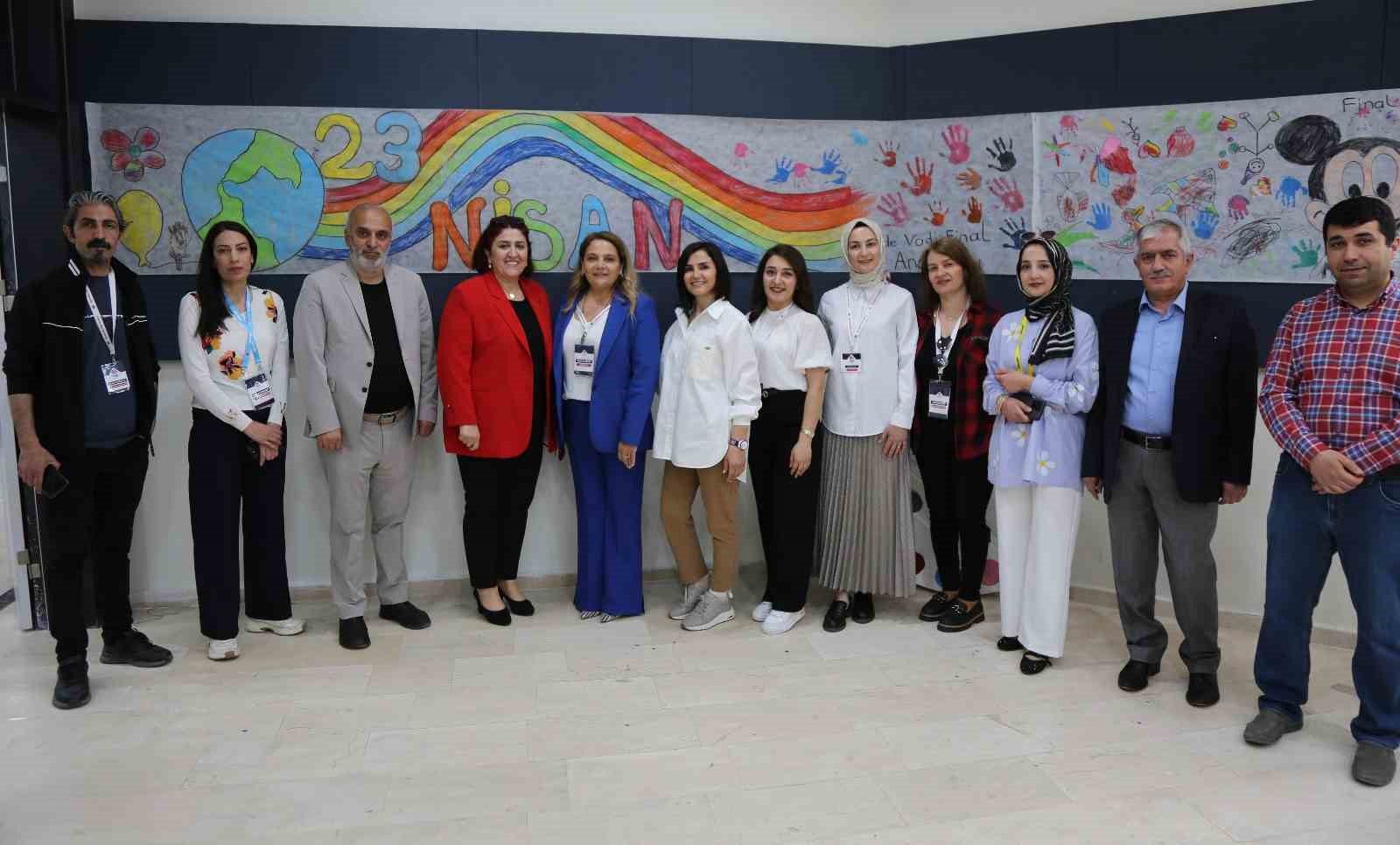 Dicle Vadi Final Ana Okulları &ouml;ğrencilerinden renkli dokunuş
