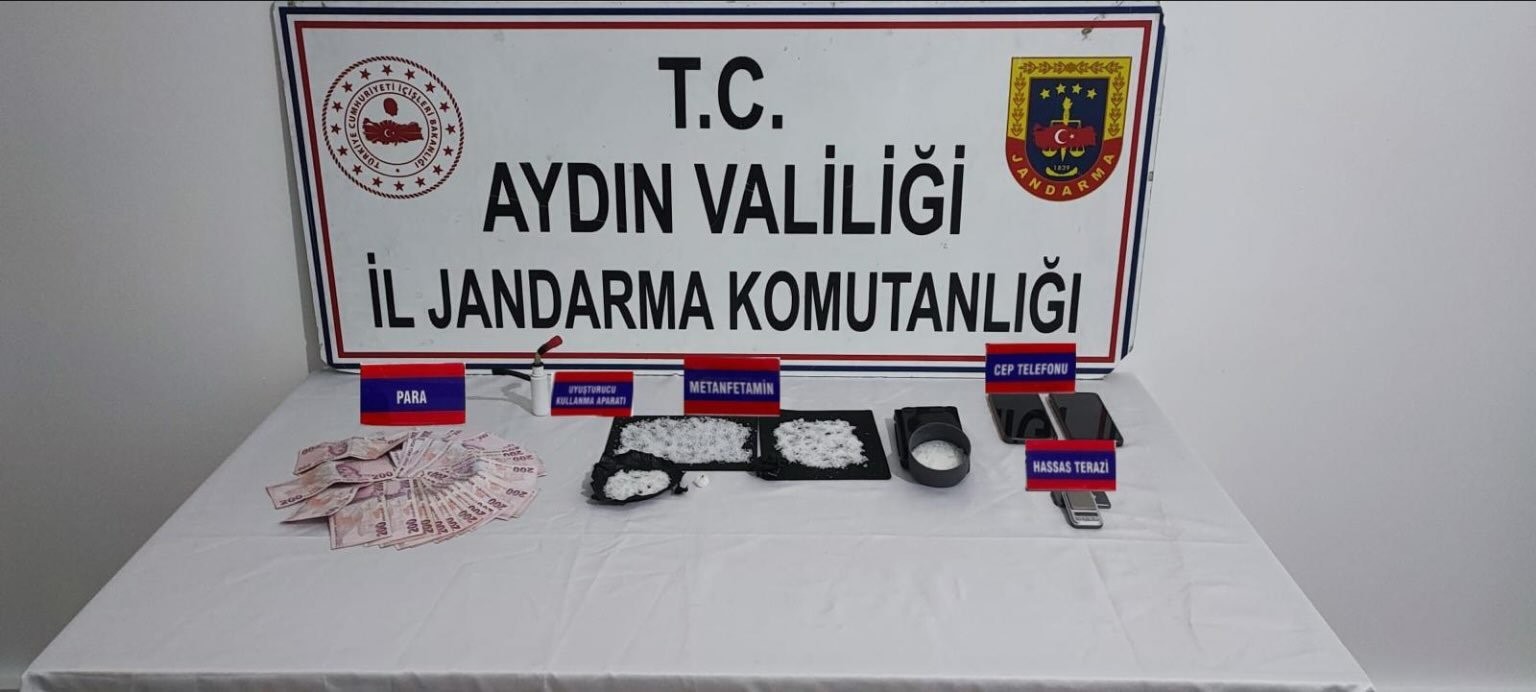 Nazilli’de jandarma ekiplerinden uyuşturucu operasyonu: 1 tutuklama