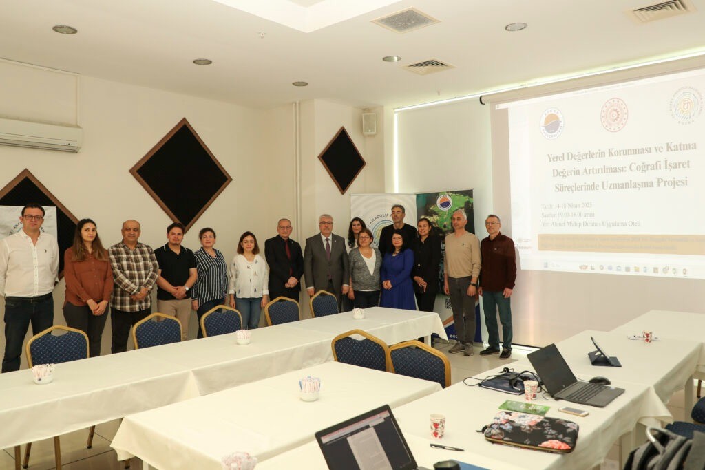 Yöresel ürünlere değer katacak coğrafi işaretlerde uzmanlaşma eğitimi tamamlandı