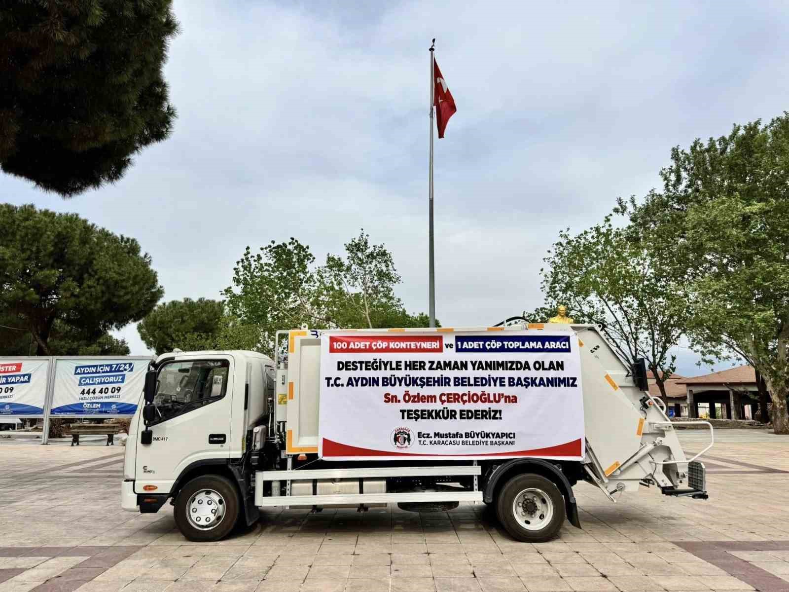 Büyükşehir’den Karacasu’ya destek
