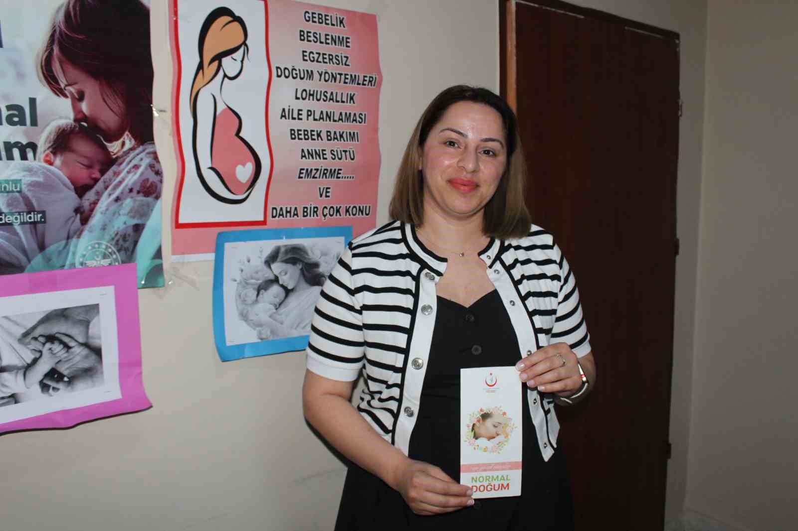 Siirt’te kadınlara normal doğum semineri verildi