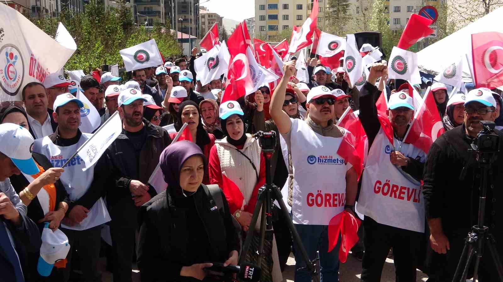 Hak-İş Genel Başkanı Arslan: "Kandil’in bu ülkeye söz sahibi olmasını istemiyoruz"
