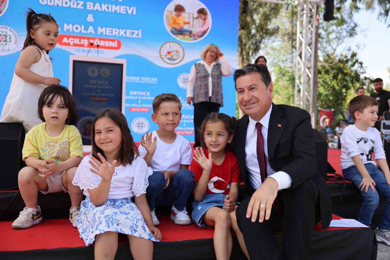 Muğla Büyükşehir Belediyesi Ortaca Kısa Mola Merkezi ve Gündüz Bakımevi açıldı