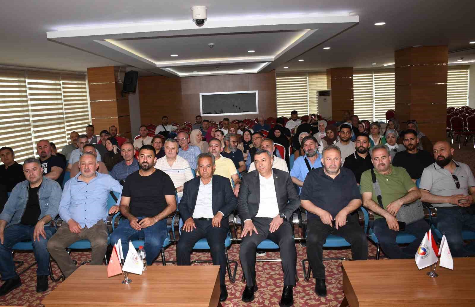 Malatya Ticaret Borsası gurbetçileri ağırladı