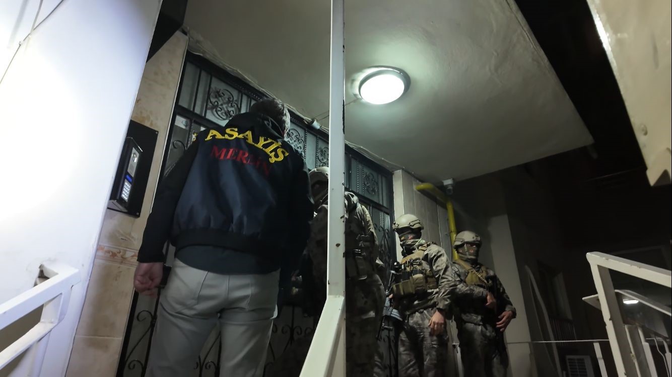 Mersin merkezli 20 ilde operasyon: 128 tutuklama