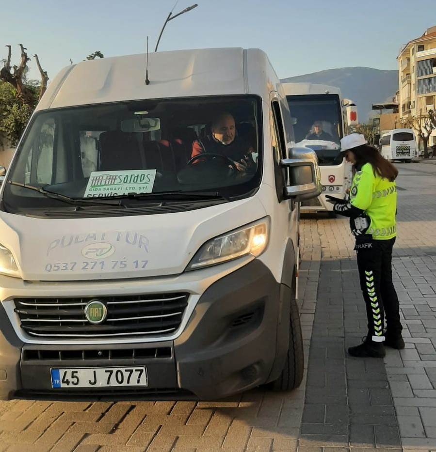 Salihli’de 3 ayda 257 araç trafikten men edildi