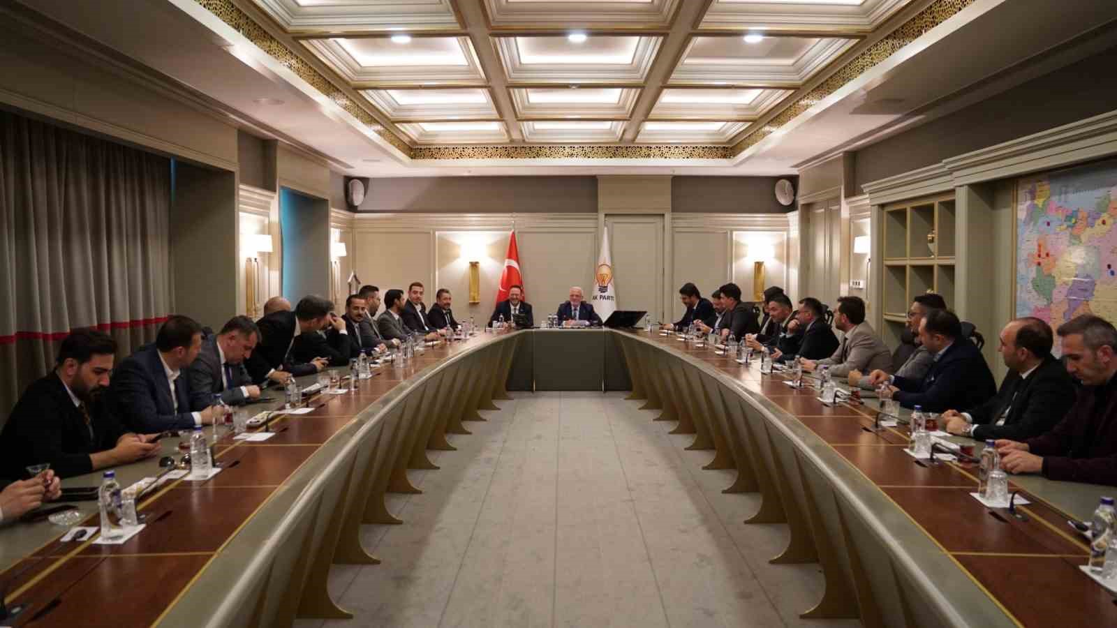 M&Uuml;SİAD Kayseri Y&ouml;netimi TBMM&rsquo;de istişarelerde bulundu
