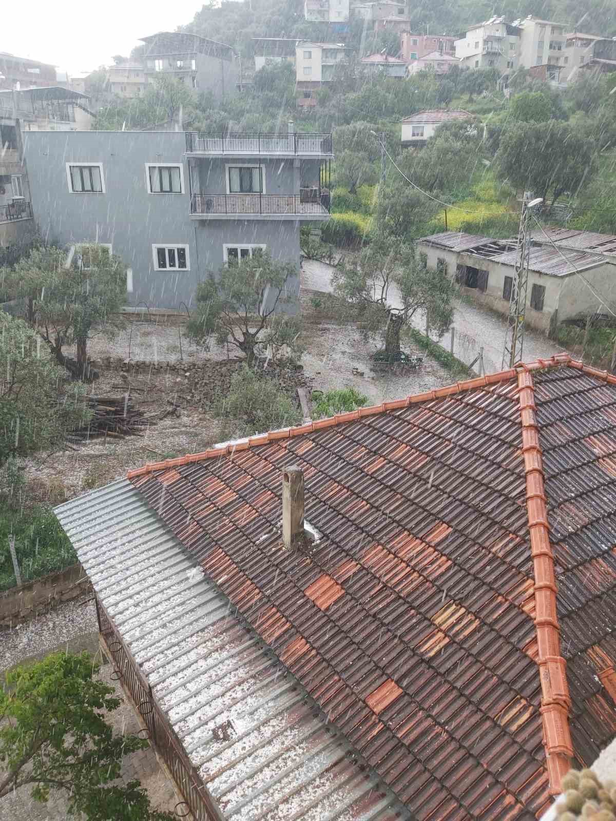 Aydın’da dolu sürprizi