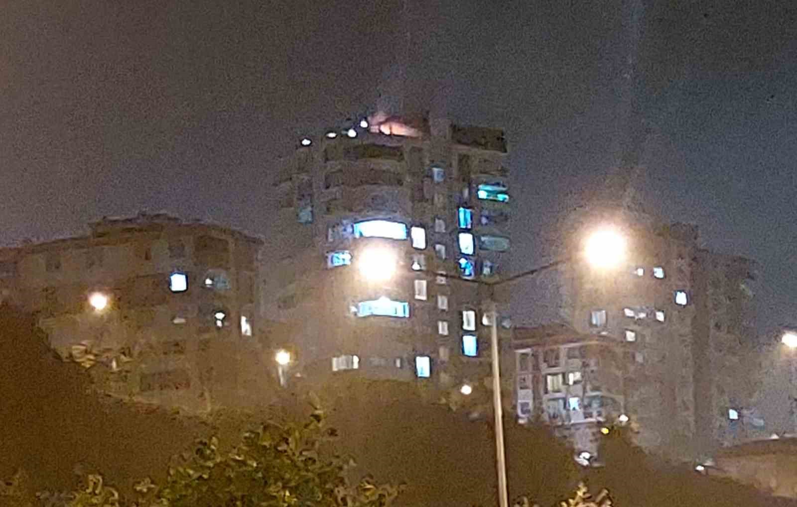 Samsun’da ev yangını