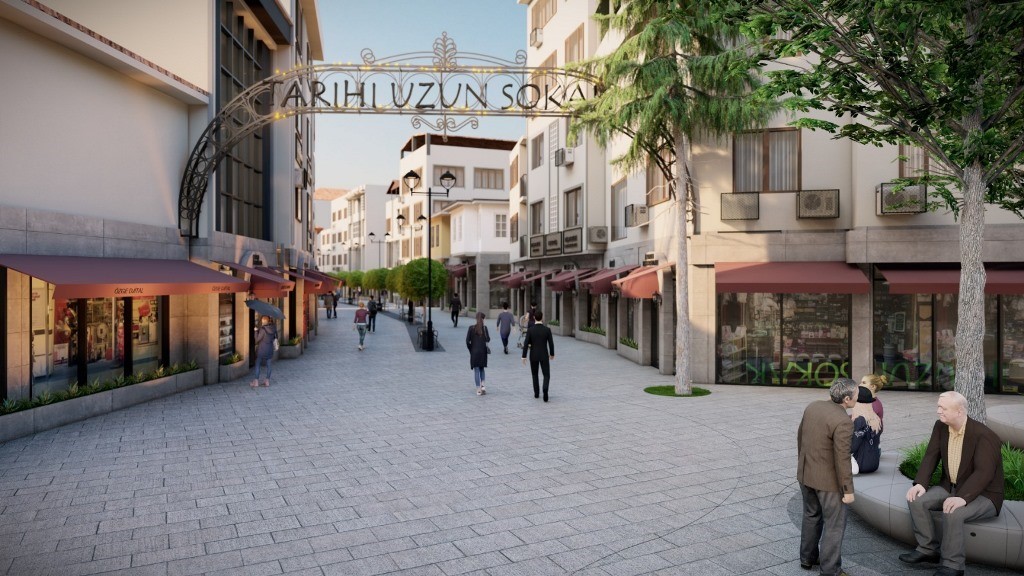 İnegöl’ün Çarşı Meydanı dönüşüme hazırlanıyor