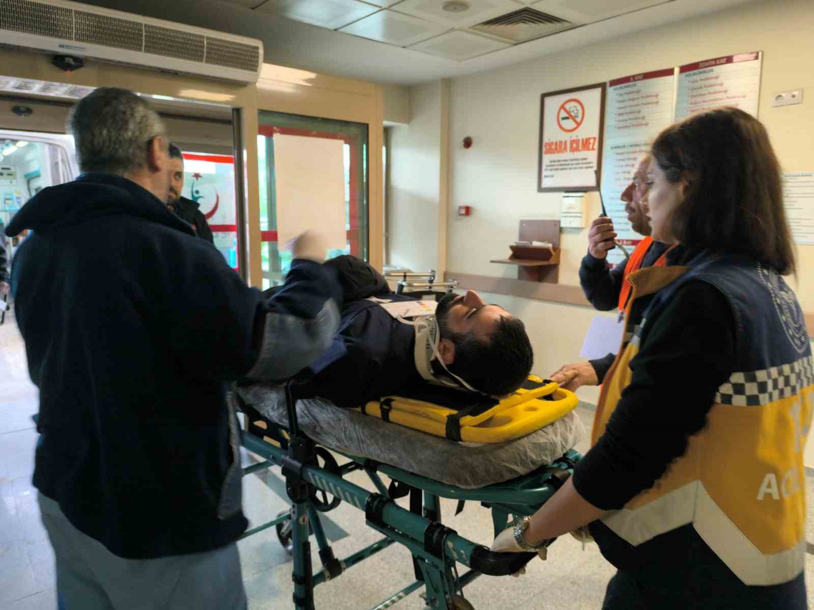 Tatbikattaki rehin alma sahnesini g&ouml;renler ger&ccedil;ek sandı
