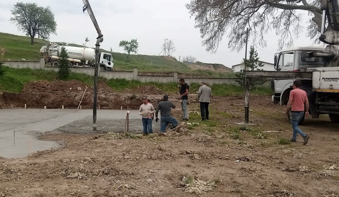 Simav’da üniversite camisinin inşaatına başlandı