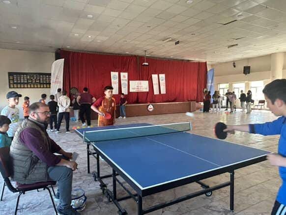 200 sporcunun katılımıyla spor etkinlikleri gerçekleştirildi