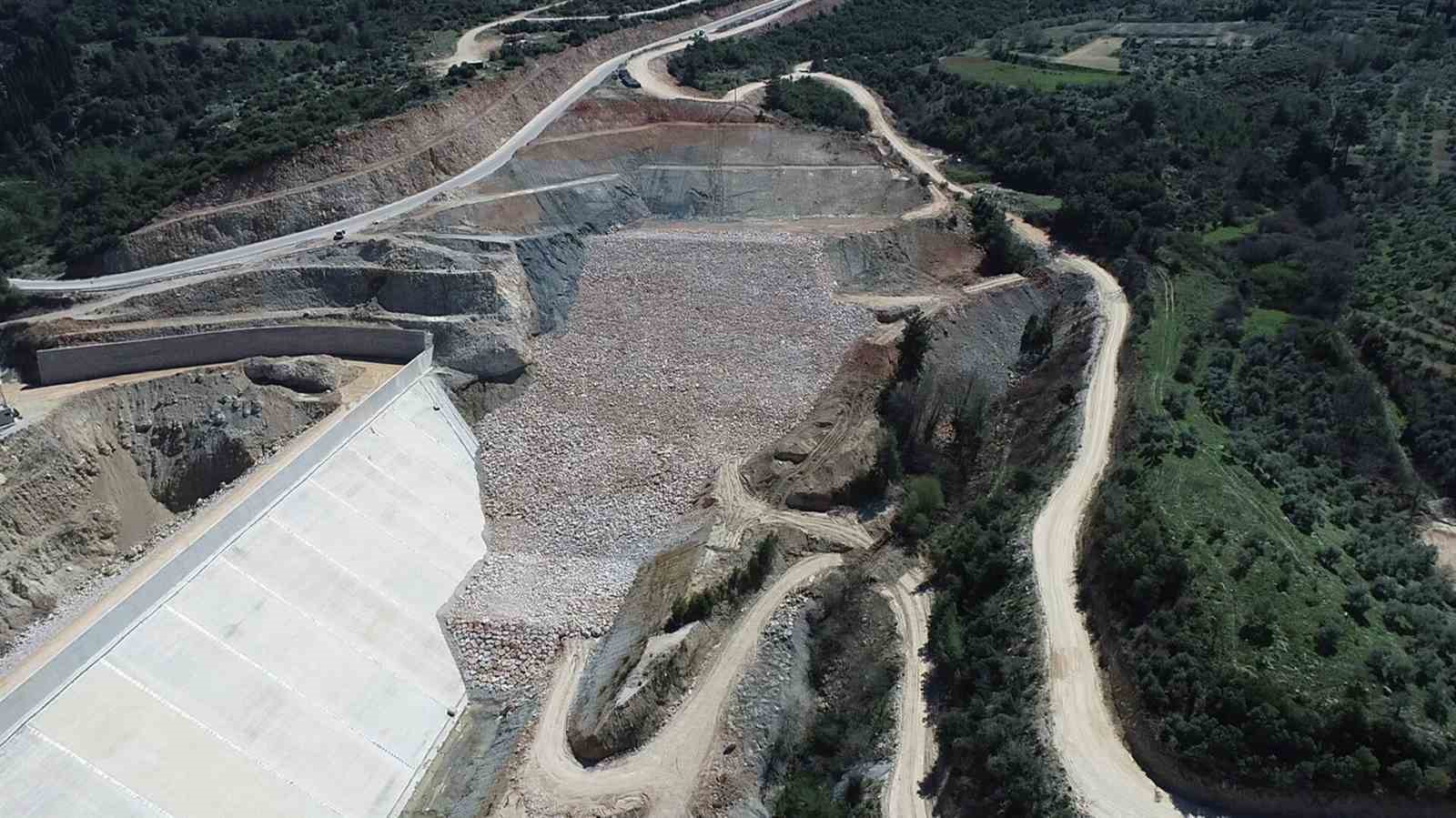 Yatağan Girme barajı tamamlandı