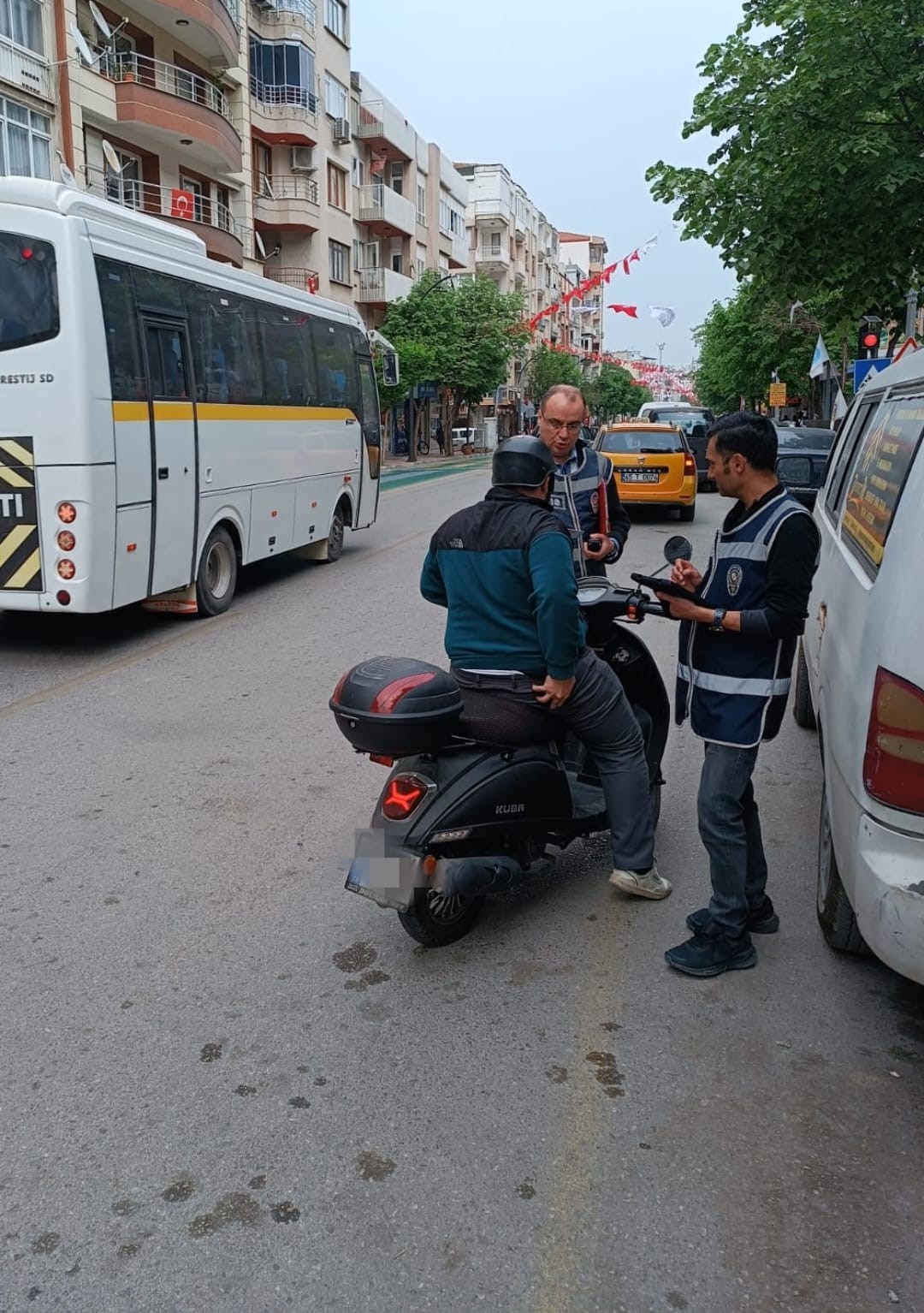 Manisa&rsquo;da 33 motosiklet trafikten men edildi
