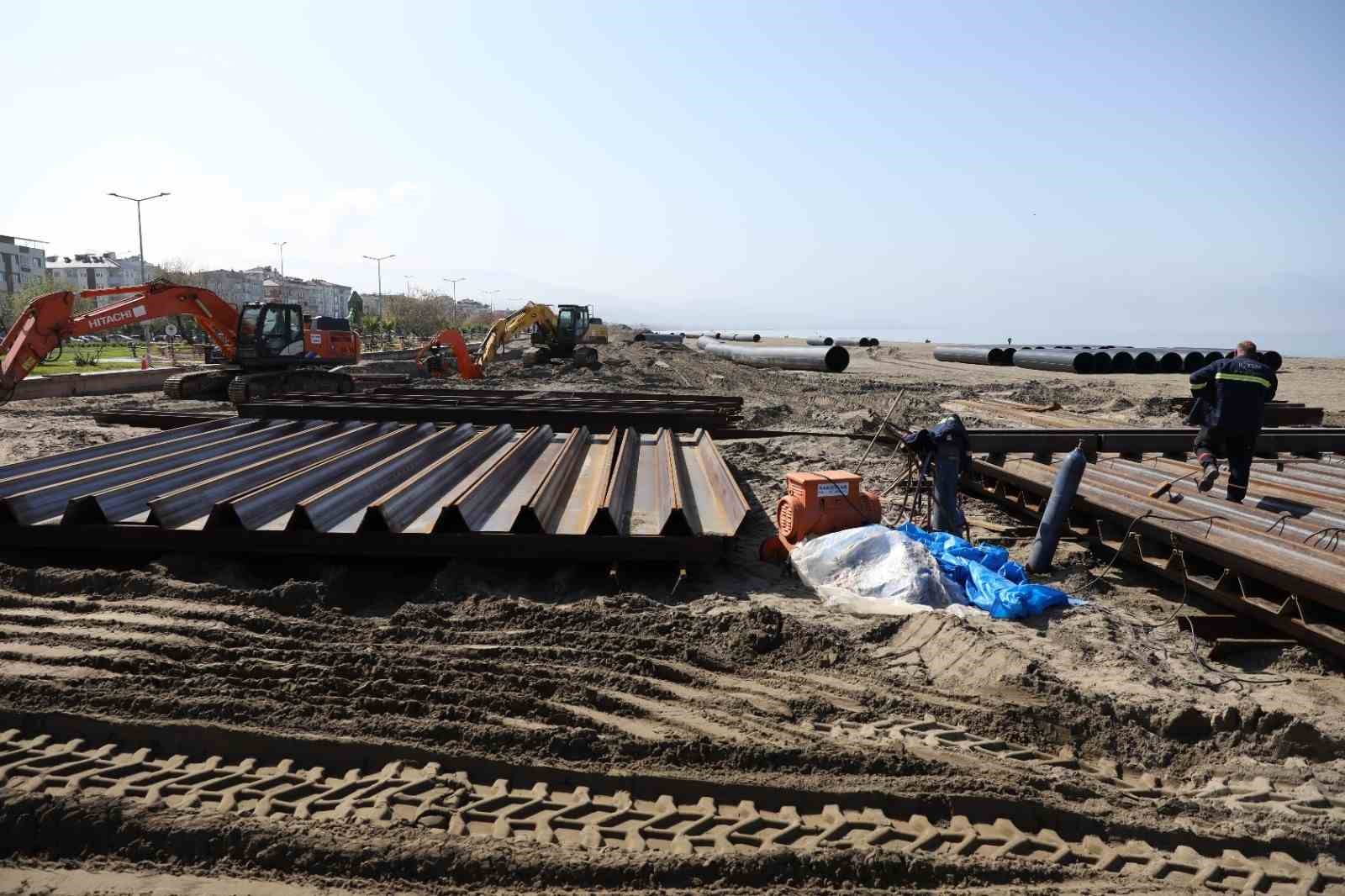 Türkiye’nin en güzel sahillerinden birine sahip Atakum’a dev altyapı yatırımı
