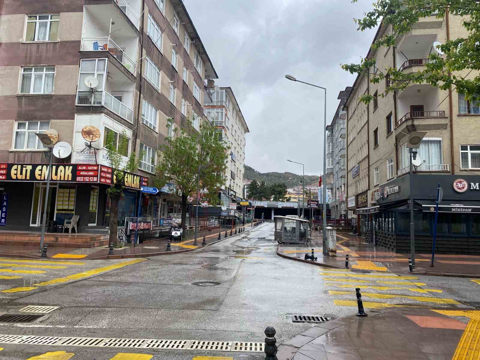 Meteorolojinin uyardığı Çankırı’da sağanak yağış etkili oldu