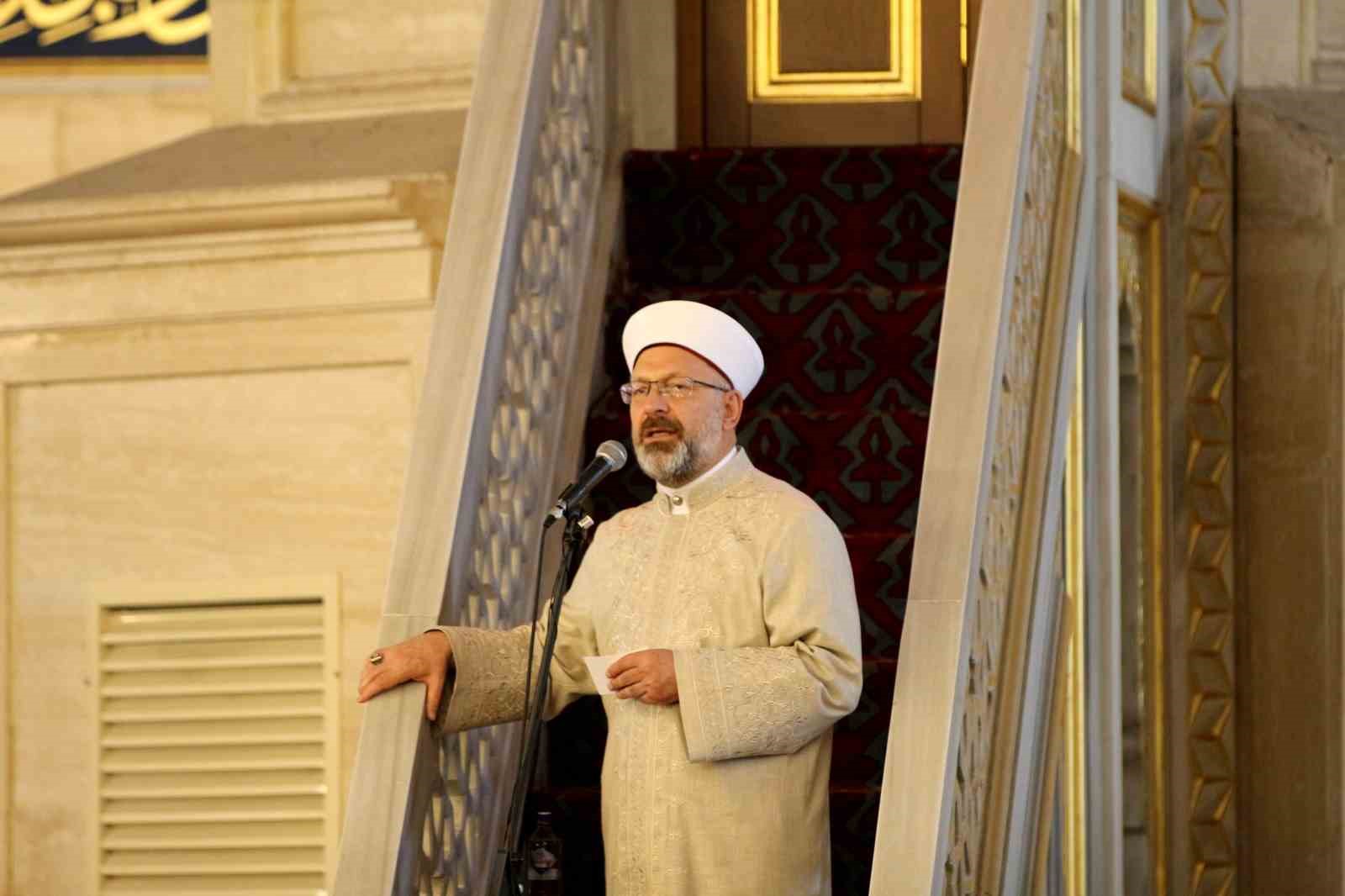 Diyanet İşleri Başkanı Erbaş’tan yağmur duası