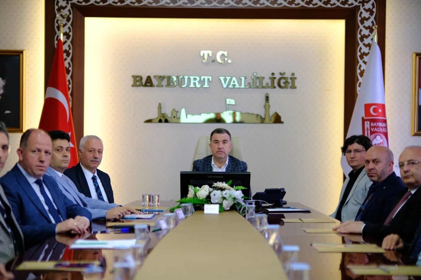 Bayburt&rsquo;un istihdamına y&ouml;nelik &ccedil;alışmalar ve iş g&uuml;c&uuml; potansiyeli toplantıda g&ouml;r&uuml;ş&uuml;ld&uuml;

