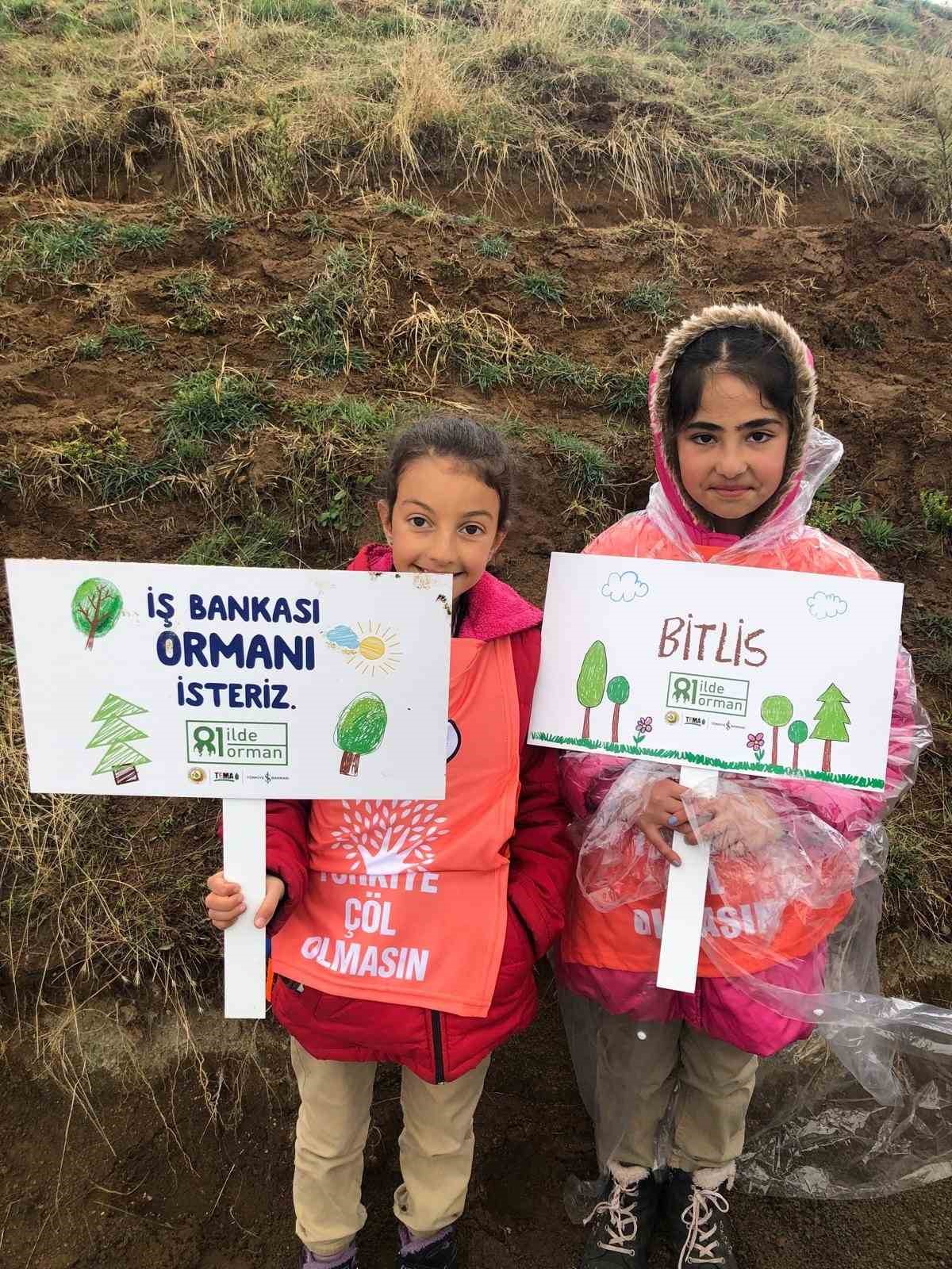 ‘81 İlde 81 Orman’ projesi Bitlis’te