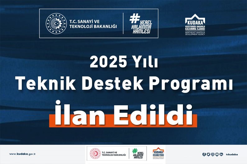 KUDAKA’nın 2025 yılı teknik destek programı ilan edildi